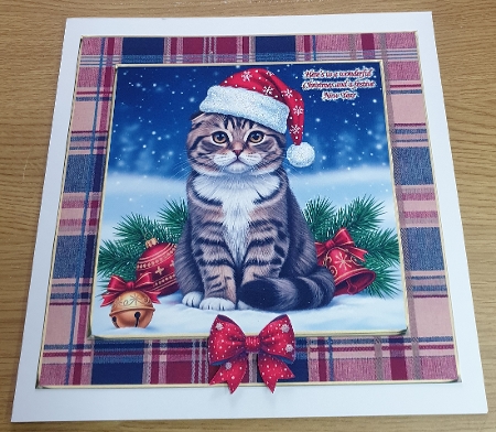 Christmas Cats 3 by Margaret Scott