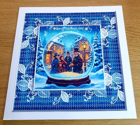 Flipped Flower Frames-Winter Wonderland by Margaret Scott