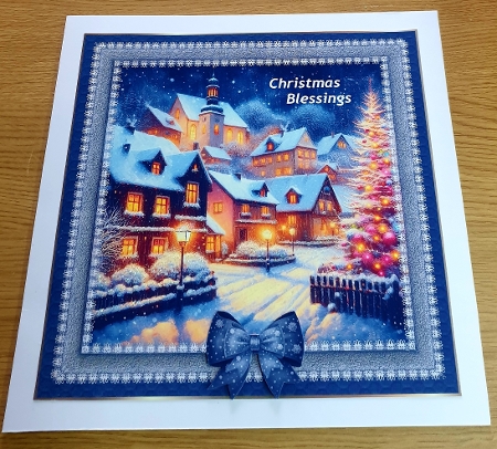 Festive Church 1 by Margaret Scott