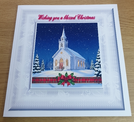 Twilight Festive Churches by Margaret Scott