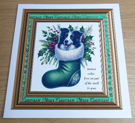 20+ santa paws in stockings by Margaret Scott