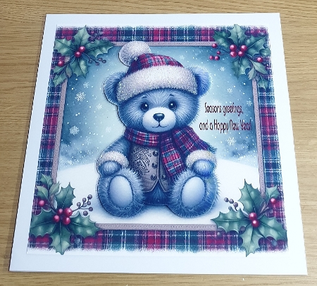 Tartan Bears 2 by Margaret Scott