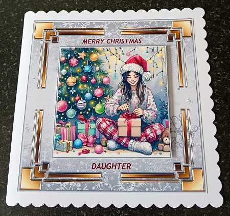 All sort Snowflake Frames-winter by Margaret Scott