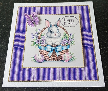 Easter Bunny Basket  by Margaret Scott