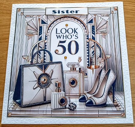deco look whos 50 by Margaret Scott