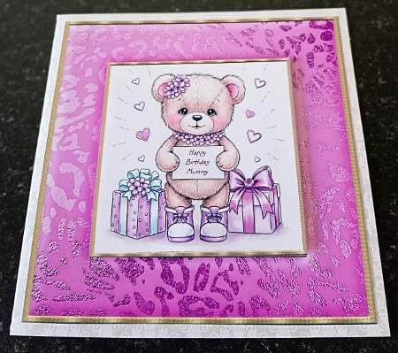 Card  bears 1 by Margaret Scott