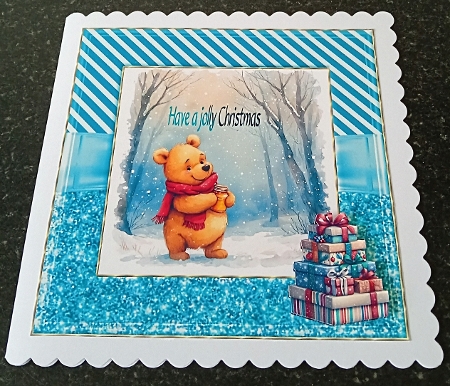 Winter forest bear 3 by Margaret Scott