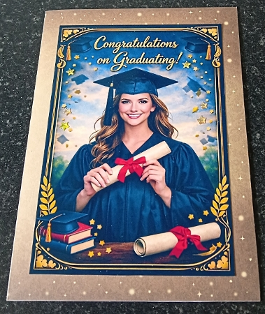 graduation girl by Margaret Scott