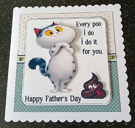 7x7 Special cat dad choice of four mini kit by Margaret Scott