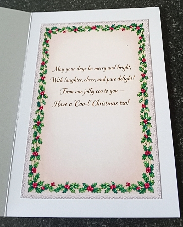 coo-l yule by Margaret Scott