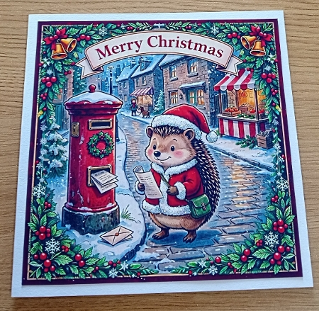 square hedgehog by Margaret Scott