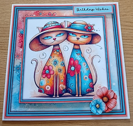 Funny Cats 2 - Mini Kit 6x6 by Margaret Scott