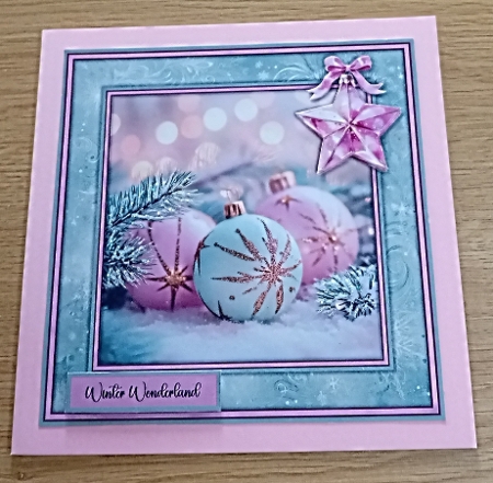 Pastel Christmas Balls - Mini Kit 6x6 by Margaret Scott