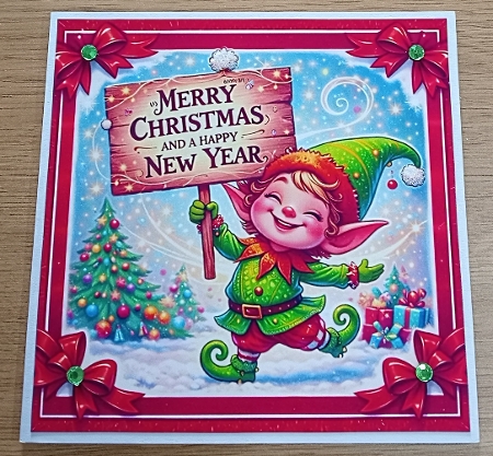 christmas elf by Margaret Scott