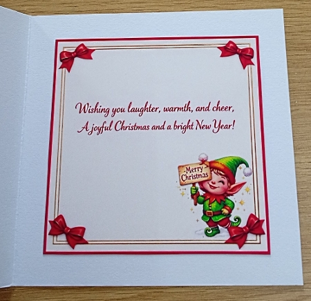 christmas elf by Margaret Scott