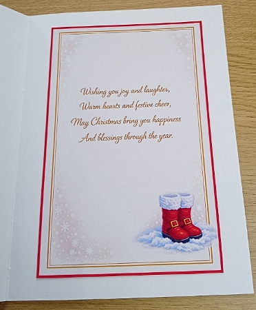christmas boots by Margaret Scott