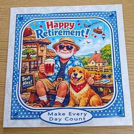 happy retirement by Margaret Scott