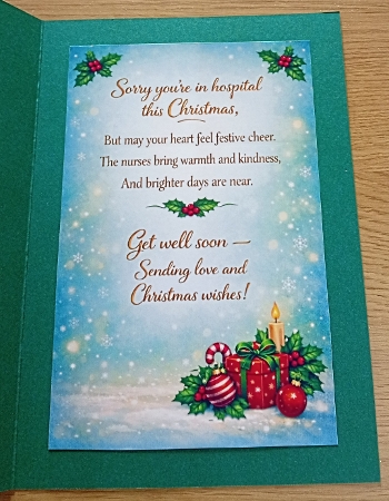 christmas in hospital by Margaret Scott