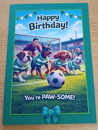 doggy football 2 by Margaret Scott