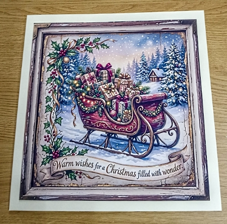 Christmas blessings 2 by Margaret Scott