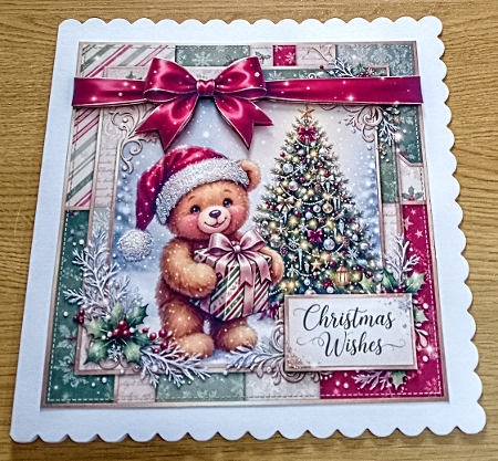Christmas teddy bears  by Margaret Scott