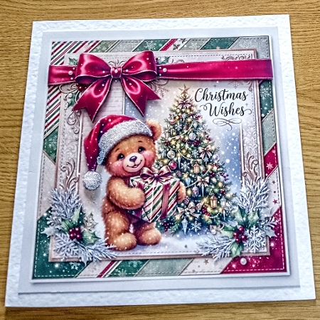 Christmas teddy bears  by Margaret Scott