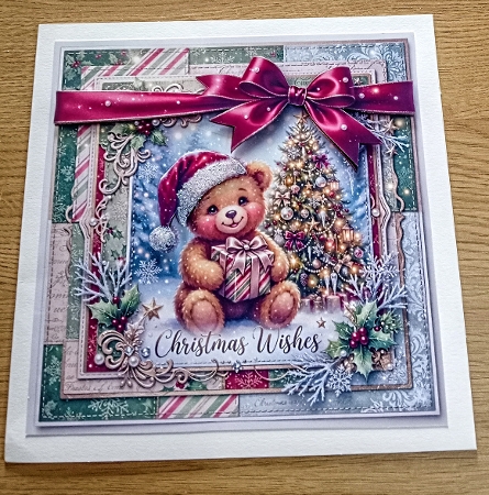 Christmas teddy bears  by Margaret Scott