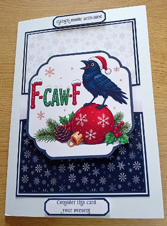 CHRISTMAS CROW  by Margaret Scott