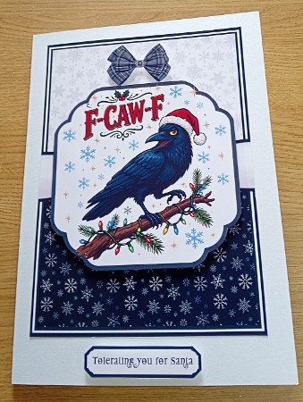 CHRISTMAS CROW  by Margaret Scott