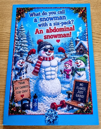 abdominal snowman joke by Margaret Scott