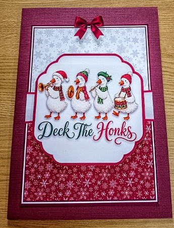 CHRISTMAS GOOSE by Margaret Scott