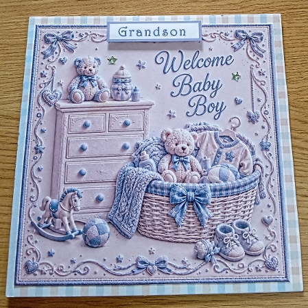 welcome baby boy by Margaret Scott