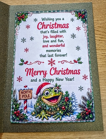 whats green covered in tinsel? by Margaret Scott