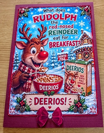 what does rudolph have for breakfast ? by Margaret Scott