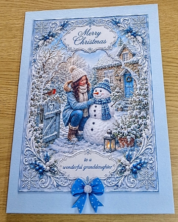 granddaughter christmas by Margaret Scott