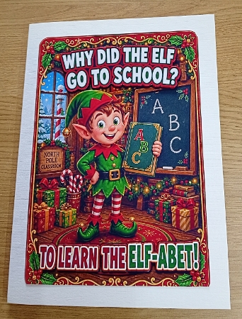 why did the elf go to school? by Margaret Scott