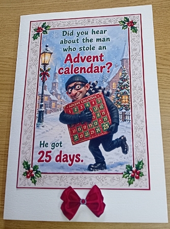 advent robber by Margaret Scott