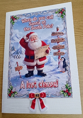 what do you call santa at the south pole? by Margaret Scott
