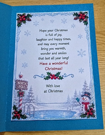 where do mr and mrs claus like to swim? by Margaret Scott