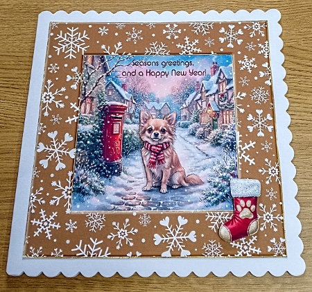 Winter post box 4 by Margaret Scott