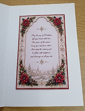 merry christmas tartan by Margaret Scott