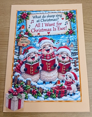 what do sheep sing at christmas by Margaret Scott