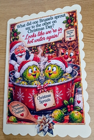 why did one brussells sprout say to the other by Margaret Scott
