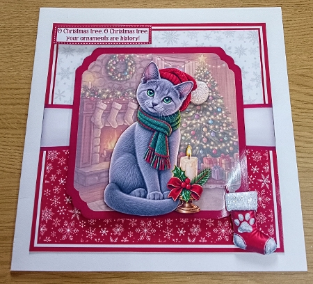 MEOWY CHRISTMAS by Margaret Scott