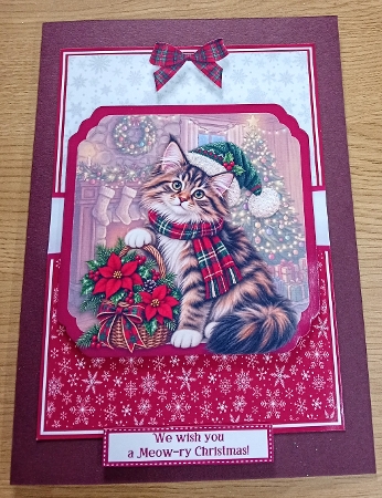 MEOWY CHRISTMAS by Margaret Scott