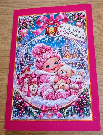baby girl bauble by Margaret Scott