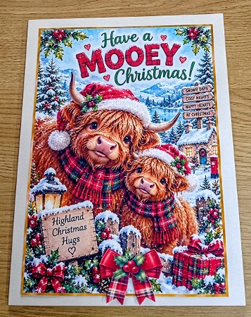 have a mooey christmas by Margaret Scott