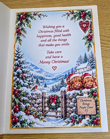 have a mooey christmas by Margaret Scott