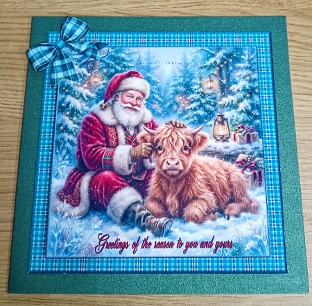 Santas woodland friends 1 by Margaret Scott