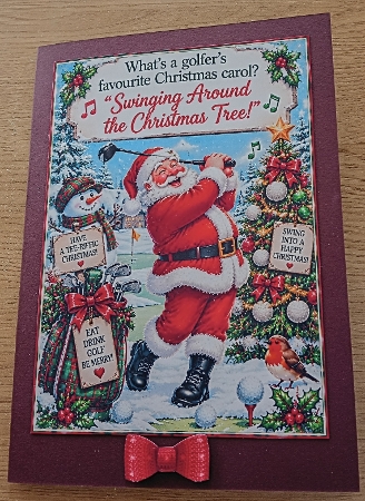 whats a golfers favourite carol by Margaret Scott